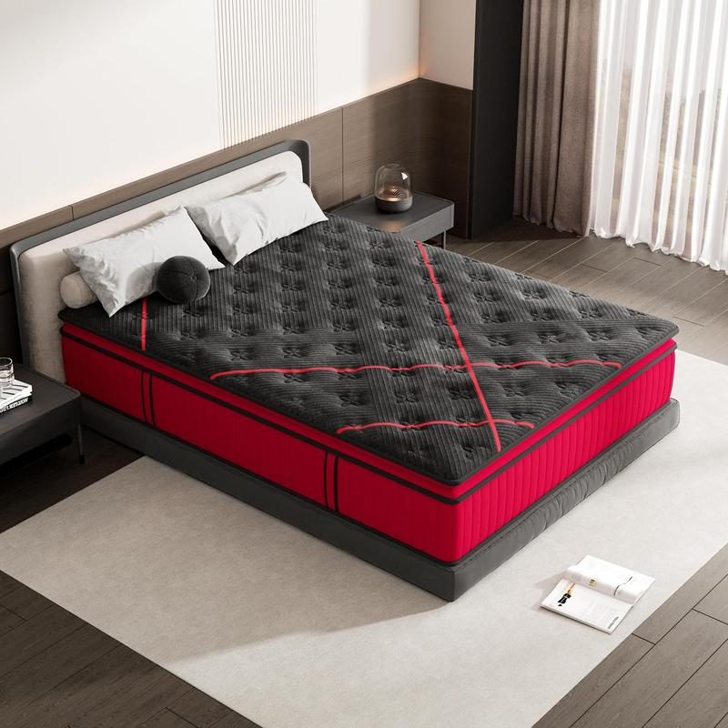 Matelas Hybride DEWINNER 30 cm – Ressorts Ensachés · 7 Zones